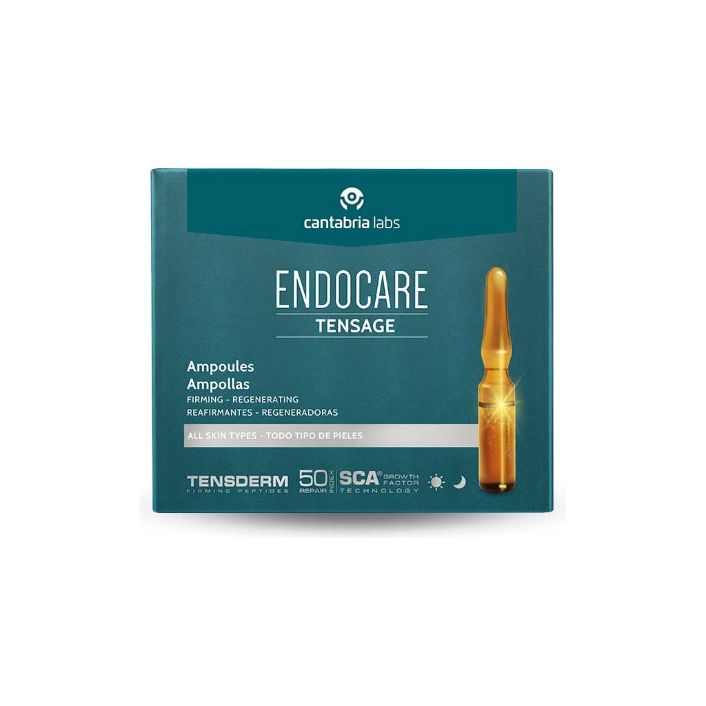 Cantabria labs endocare tensage ampollas 10x2ml 8470001615688