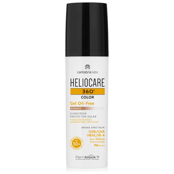 Cantabria labs heliocare360 color gel oil free 50spf 50ml bronze 8470001873583