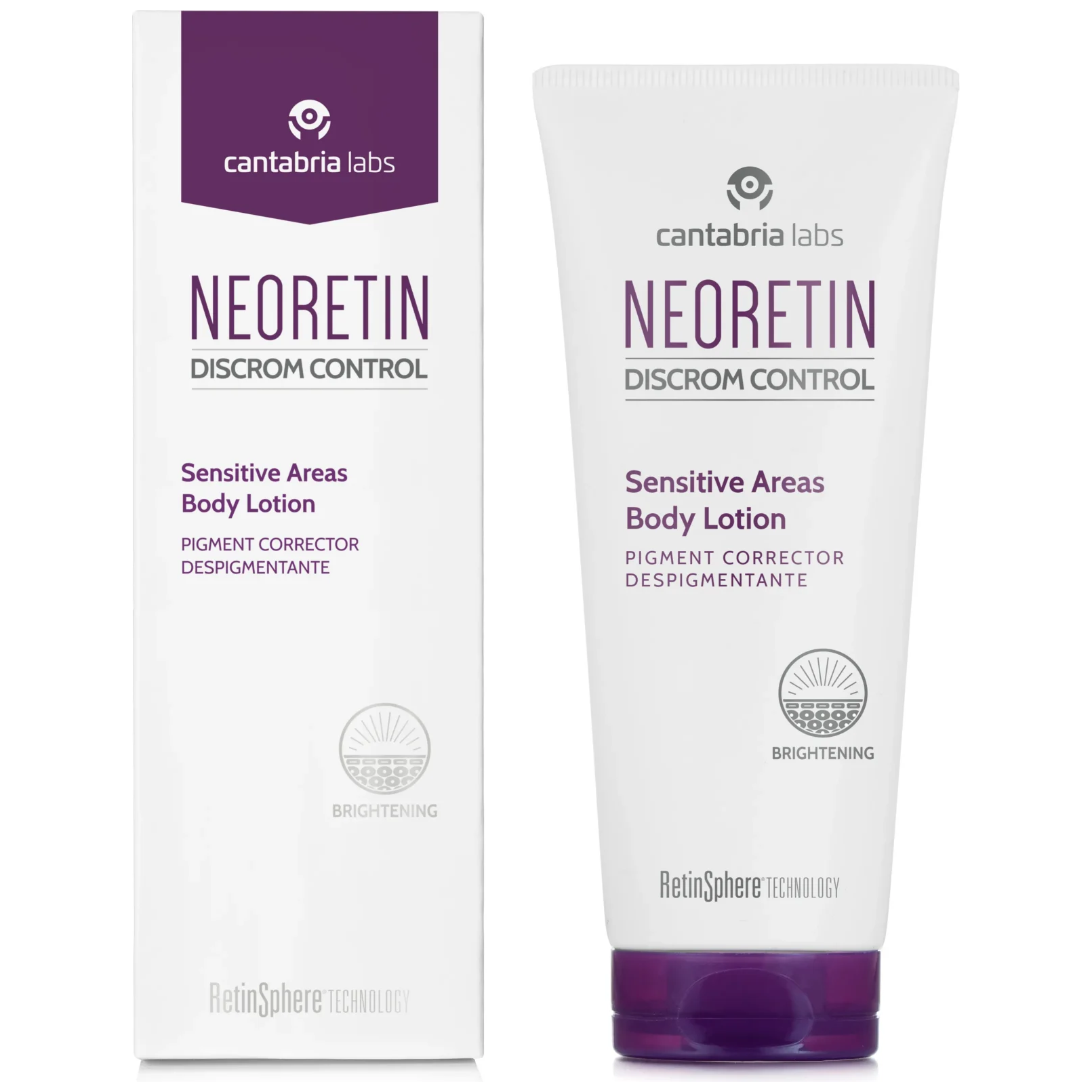 Cantabria labs sensitive areas body lotion 100ml
