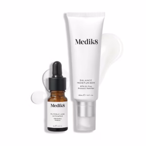 Medik8 balance moisturiser glycolic acid activator 50ml p03080