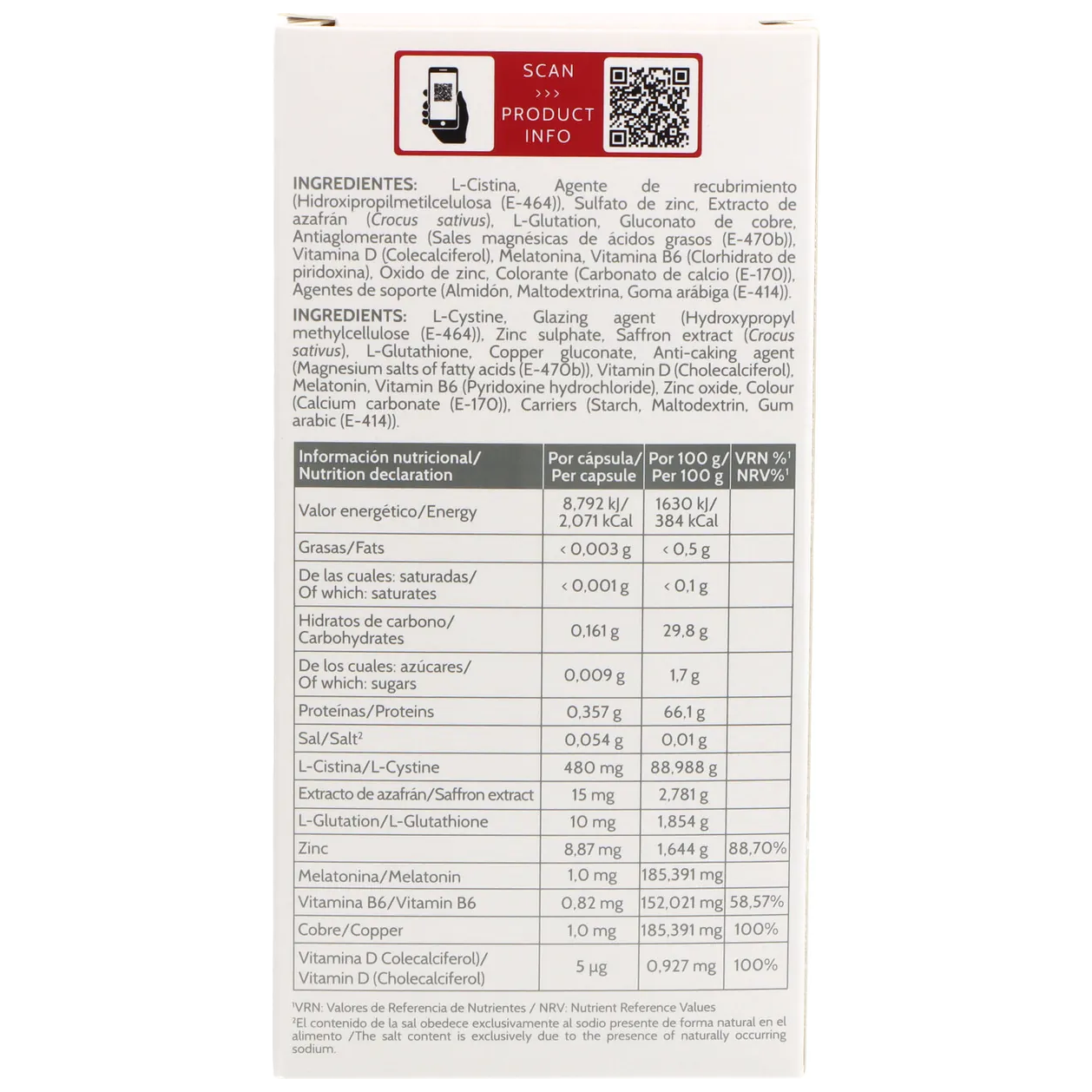 Cantabria labs iraltone forte melatonin 8470002090088 2