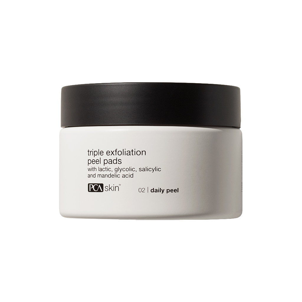 Pca skin triple exfoliation peel pads 30pads 23301 1